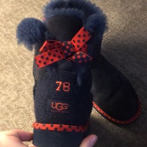 UGG Shoes - Navy and Red Uggs limited edition UGG Shoes - Navy and Red Uggs limited edition